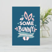 妊娠の発表イースターバニー シーズンカード (スタンド正面)