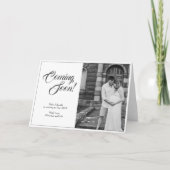 妊娠の発表クラシックスタイル カード (正面)