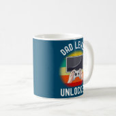 妊娠の発表パパのレベルが間もなく~に解除される コーヒーマグカップ (正面右)