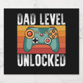 妊娠の発表パパレベル新しい父のロック解除 ビールラベル (シングルラベル)