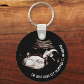 妊娠の発表プロモグランパはギフトになる キーホルダー (正面)