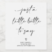 妊娠の発表ベビーが母を明らかにする ワインラベル (シングルラベル)