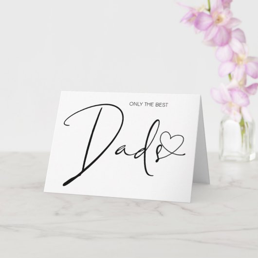 妊娠の発表ベビーが私のパパかわいい カード (蘭)