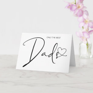 妊娠の発表ベビーが私のパパかわいい カード