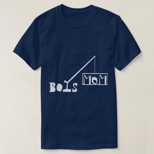 妊娠の発表ボーイズ母1 Tシャツ (デザイン正面)