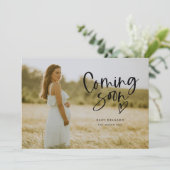 妊娠の発表 |来のハート 案内状 (スタンド正面)