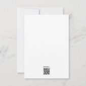 妊娠の発表 – 母、パパ、ベビー 案内状 (裏面)