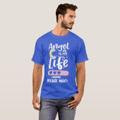 妊娠の重要な母のベビーことわざの友人 Tシャツ (正面フル)