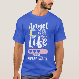 妊娠の重要な母のベビーことわざの友人 Tシャツ