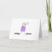 妊娠はうねりです カード (正面)