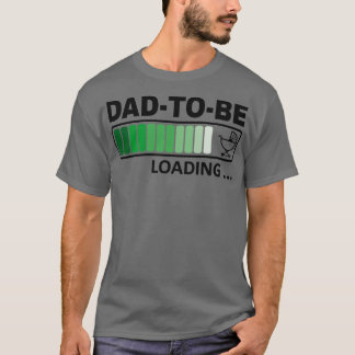 妊娠を読み込んでいるDadToBeの発表 Tシャツ