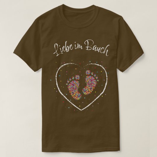 妊娠アナウンスメント母ギフトアイディア2 Tシャツ (デザイン正面)