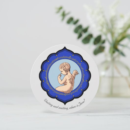 妊娠エンジェルベビーはCC01011生まれになることを待っている 案内状 (スタンド正面)