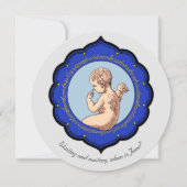 妊娠エンジェルベビーはCC01011生まれになることを待っている 案内状 (正面)