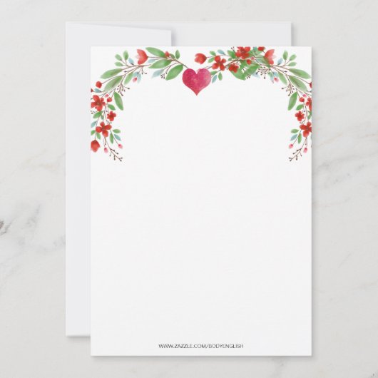 妊娠カスタム母ベビーバンプ写真ベビーシャワー 招待状 (裏面)