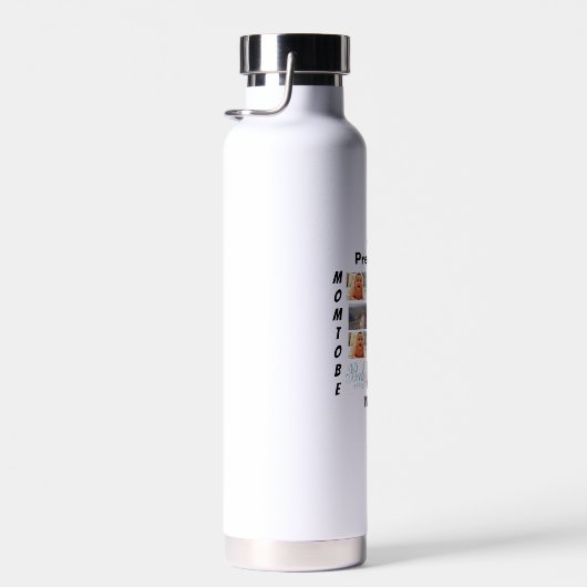 妊娠カスタム11フォトコラージュ水ボトル ウォーターボトル (右面)