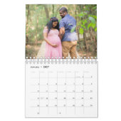 妊娠カレンダー カレンダー (1月 2027)