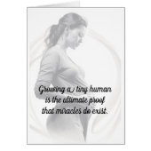 妊娠カードおめでとうございます (正面)