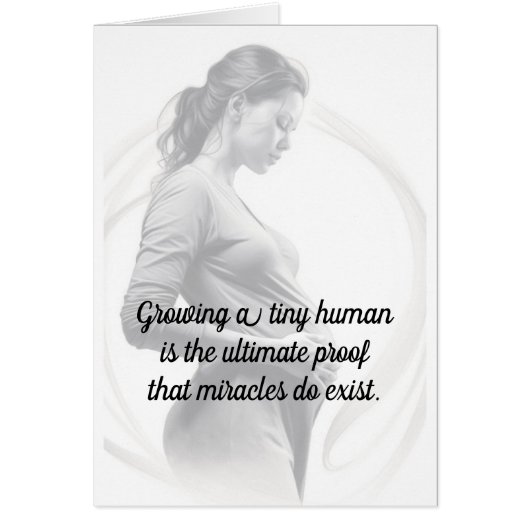 妊娠カードおめでとうございます (正面)