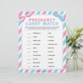 妊娠キャンディーマッチ[ジェンダーサプライズ] レターヘッド (スタンド正面)