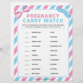 妊娠キャンディーマッチ[ジェンダーサプライズ] レターヘッド (正面/裏面)