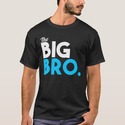 妊娠ギフトのための大きなBroベビーデザイン Tシャツ (正面)