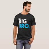 妊娠ギフトのための大きなBroベビーデザイン Tシャツ (正面フル)