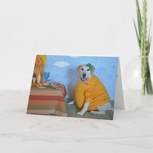 妊娠グリーティングカードおめでとう カード (正面)