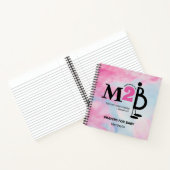 妊娠パーソナライズされたベビー祈りの言葉雑誌 ノートブック (内部)
