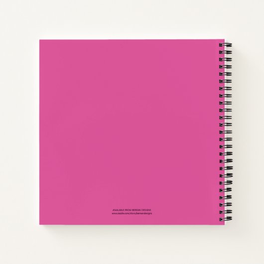 妊娠パーソナライズされたベビー祈りの言葉雑誌 ノートブック (裏面)