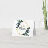 妊娠パーソナライズされた母親に明かす、新しいおばあちゃん 案内状 (正面)