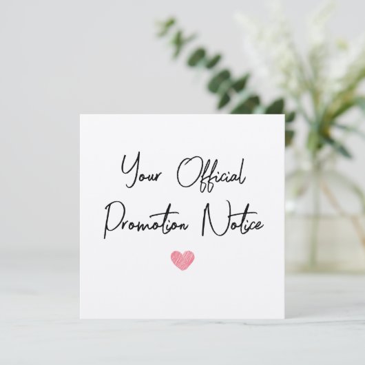 妊娠パーソナライズされた発表 サンキューカード (スタンド正面)