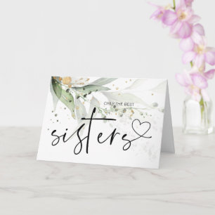 妊娠ベビーがユーカリの妹に贈り物を暴露 カード