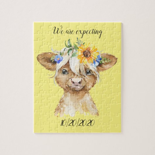 妊娠ベビー判決 ジグソーパズル (縦)