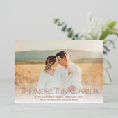 妊娠メリー写真の発表 箔シーズンカード (立ち正面)