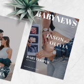 妊娠モダン雑誌 案内状