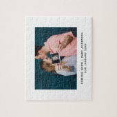 妊娠ユニーク発表来の写真 ジグソーパズル (縦)