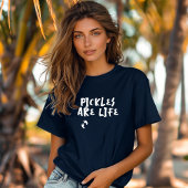 妊娠ユーモアのある指紋白Tシャツ Tシャツ