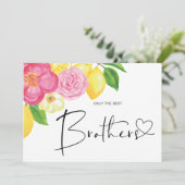 妊娠リビールブラザーニューアンクルベビー カード (スタンド正面)