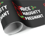 妊娠中いけなのクリスマス一覧の妊娠 ラッピングペーパー (ロールコーナー)