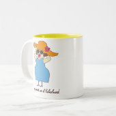 妊娠中で素晴らしいコーヒーマグ ツートーンマグカップ (正面左)