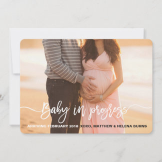 妊娠中のお知らせ 案内状