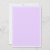 妊娠中のアフリカ系アメリカ人の母の赤ちゃんシャワー 招待状 (裏面)