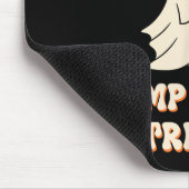 妊娠中のゴーストの怠いハロウィーン衣装 面白い ハロ マウスパッド (コーナー)