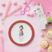 妊娠中のセビラナの赤ちゃんスペインのシャワー ペーパープレート (パーティー)