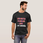 妊娠中のハロウィーン疲れ妊娠中の女性は私のC Tシャツ (正面フル)