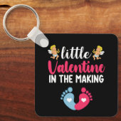 妊娠中のバレンタイン キーホルダー (正面)