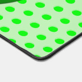 妊娠中のポップ・アートのグリーンピー デスクマット (コーナー)