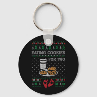 妊娠中のママのクリスマスマッチングギフト キーホルダー