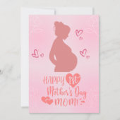 妊娠中のママへ ハッピーマザーズデーカード シーズンカード (正面)